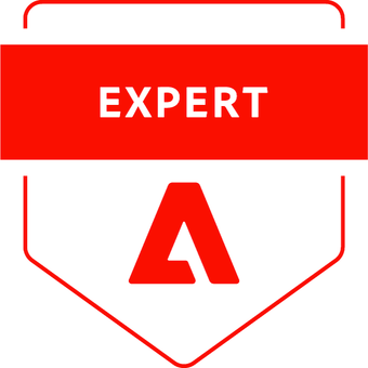 Adobe Certified Expert - Commerce Front-End Developer badge